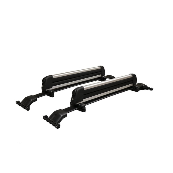 BrightLines Roof Rack Crossbars Ski Rack Combo Compatible with Honda Pilot 2009-2015