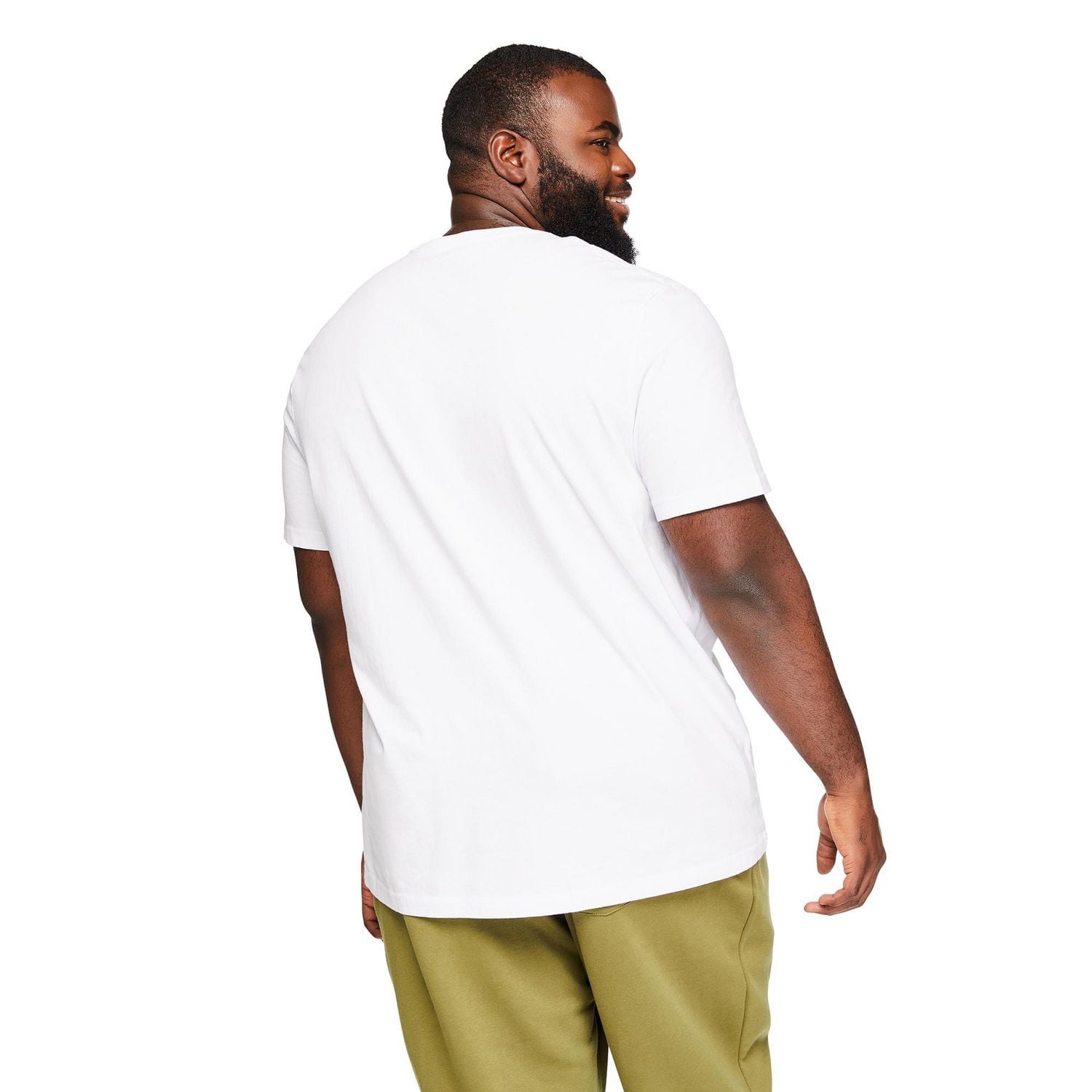 T-shirt à manches courtes George pour hommes forts Tailles 3XL-5XL