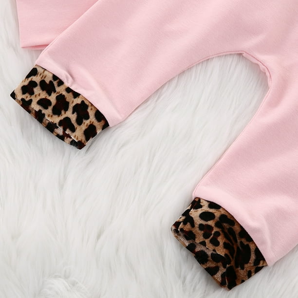 Leopard print newborn girl clothes 2025