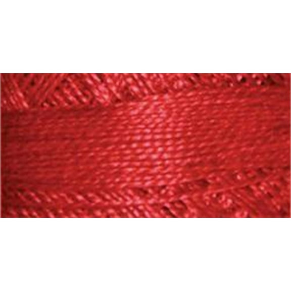 Sullivans Size 8 Pearl Cotton Ball 87yd-Burgundy