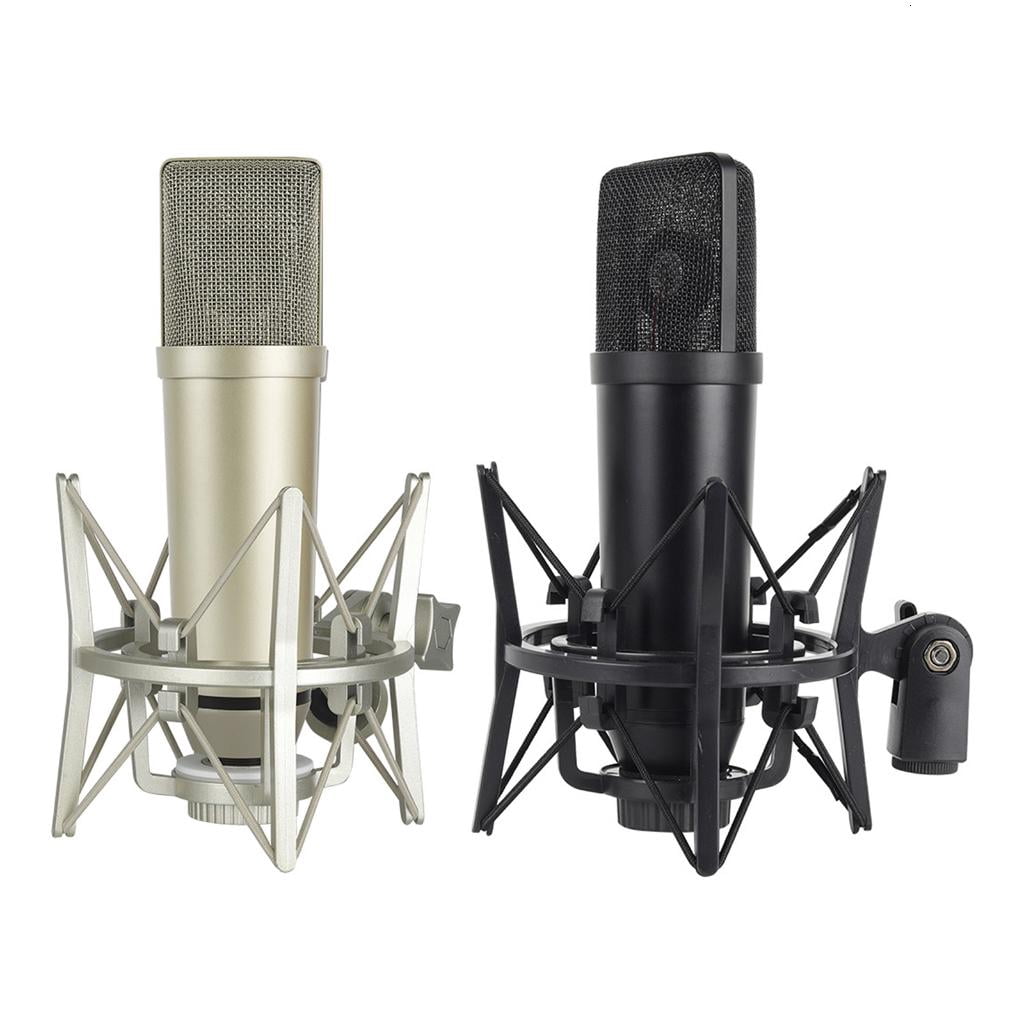 YongCo Professional Studio Condenser Microphones Metal Housing Clear Sound Recording XLR Interfaces