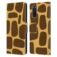 thumbnail image 1 of Head Case Designs Officially Licensed Grace Illustration Animal Prints Giraffe Leather Book Wallet Case Cover Compatible with Samsung Galaxy S20 / S20 5G, 1 of 6