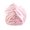 Pink, variant on Adjustable Satin Faux Silk Bonnet Front Knot Back Adjustable Buckle Large Long Curly Hair Wrap Elastic Drawstring Beauty Hat