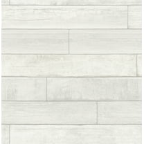 Brewster Wallace White Timber Unpasted Non Woven Wallpaper, 20.5-in by 33-ft, 56.4 sq. ft.