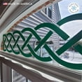 thumbnail image 4 of Window Flakes Celtic Knot Border Window Cling for St. Patrick's Day Decor., 4 of 7