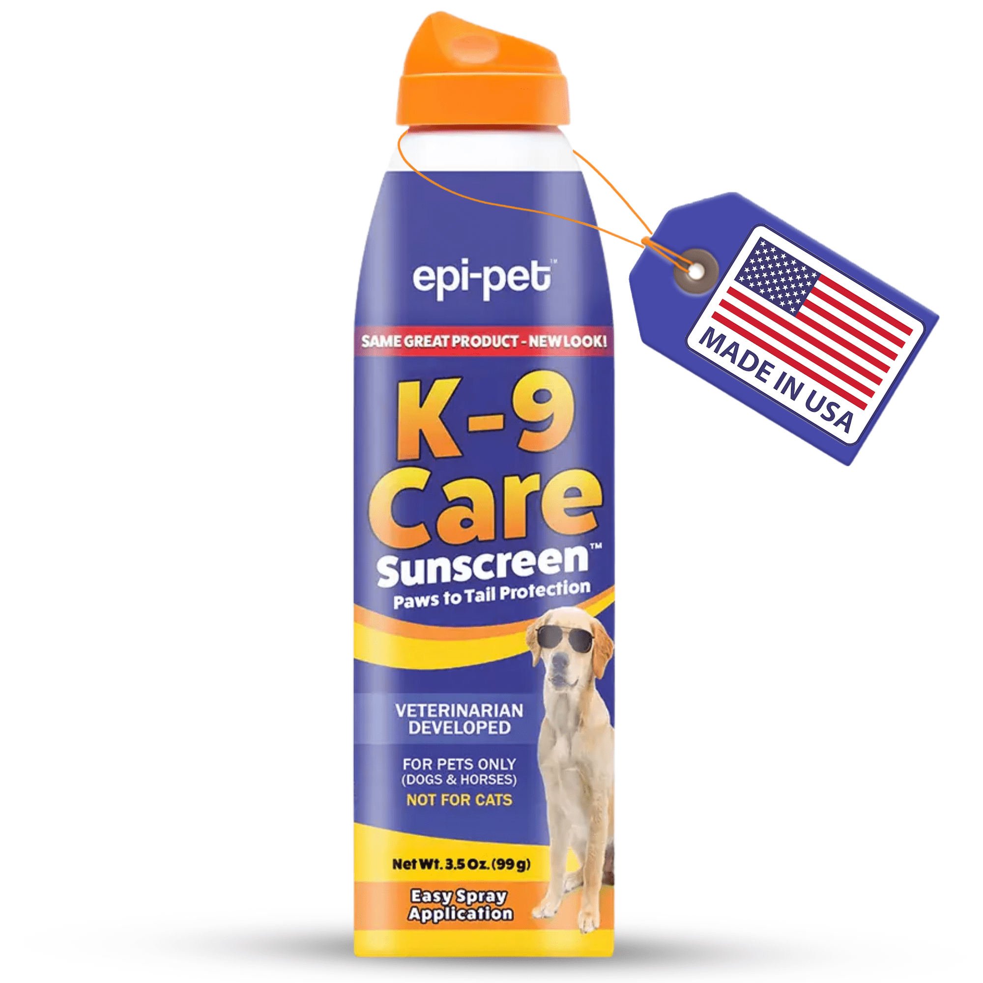 Epi-Pet Sun Protector Spray 4 oz, Dog and Horse Sunscreen, UVA UVB