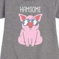 thumbnail image 3 of Instant Message - Hamsome Pig - Toddler & Youth Girls Fleece Dress, 3 of 6