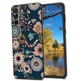 thumbnail image 1 of Pretty-Folk-Floral-4 Phone Case, Degined for Samsung Galaxy S22 Case Men Women, Flexible Silicone Shockproof Case for Samsung Galaxy S22, 1 of 1