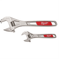 thumbnail image 2 of Milwaukee 48-22-7400 6" & 10" Adjustable Wrench 2 pack, 2 of 2