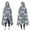 King Charles Cavalier, variant on Wearable Blanket,German Shepherd Dog and Flower Hooded Wearable Flannel Blanket for Adults & Teens,Winter Poncho Shawl Wrap Cape Cozy Anti-Pill,50"x60"