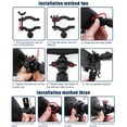 thumbnail image 4 of Kenally Soporte para teléfono para coche Soporte de extensión para espejo retrovisor de coche de 360 ​​grados Trazadores de navegación Kenally VI011355-00, 4 of 6