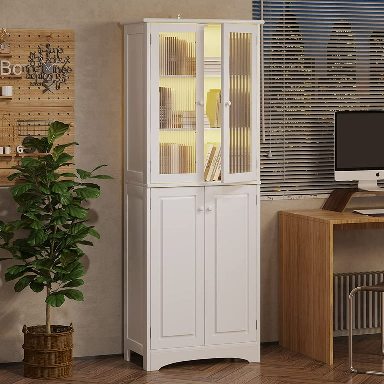 Computer tower storage cabinet outlet