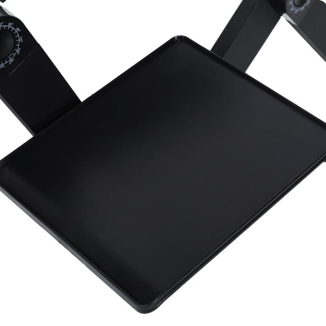 Notebook Laptop Desk with Mouse Board Portable Aluminum Alloy Adjustable Folding Computer Stand