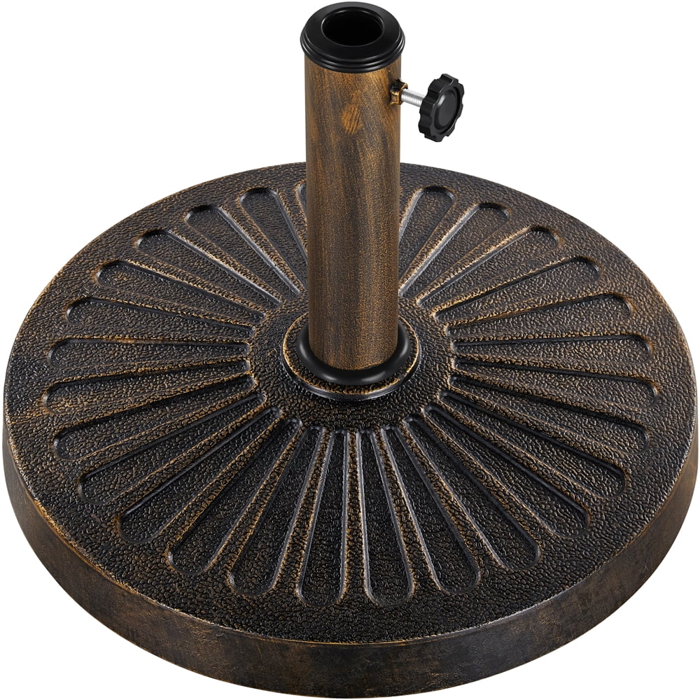 Easyfashion 30lbs 18 Outdoor Patio Heavy Duty Market Umbrella Base easyfashion-30lbs-18-outdoor-patio-heavy-duty-market-umbrella-base