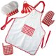 thumbnail image 3 of 1 juego de kits de cocina para niños, delantal de cocina para niños, 3 of 7