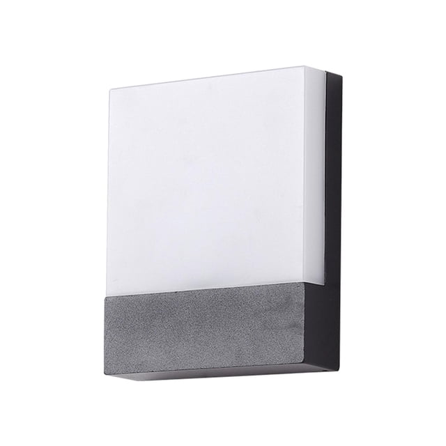 Lámpara de pared para interiores y exteriores, lámpara de pared impermeable para Patio, iluminación moderna y sencilla montada en la pared para