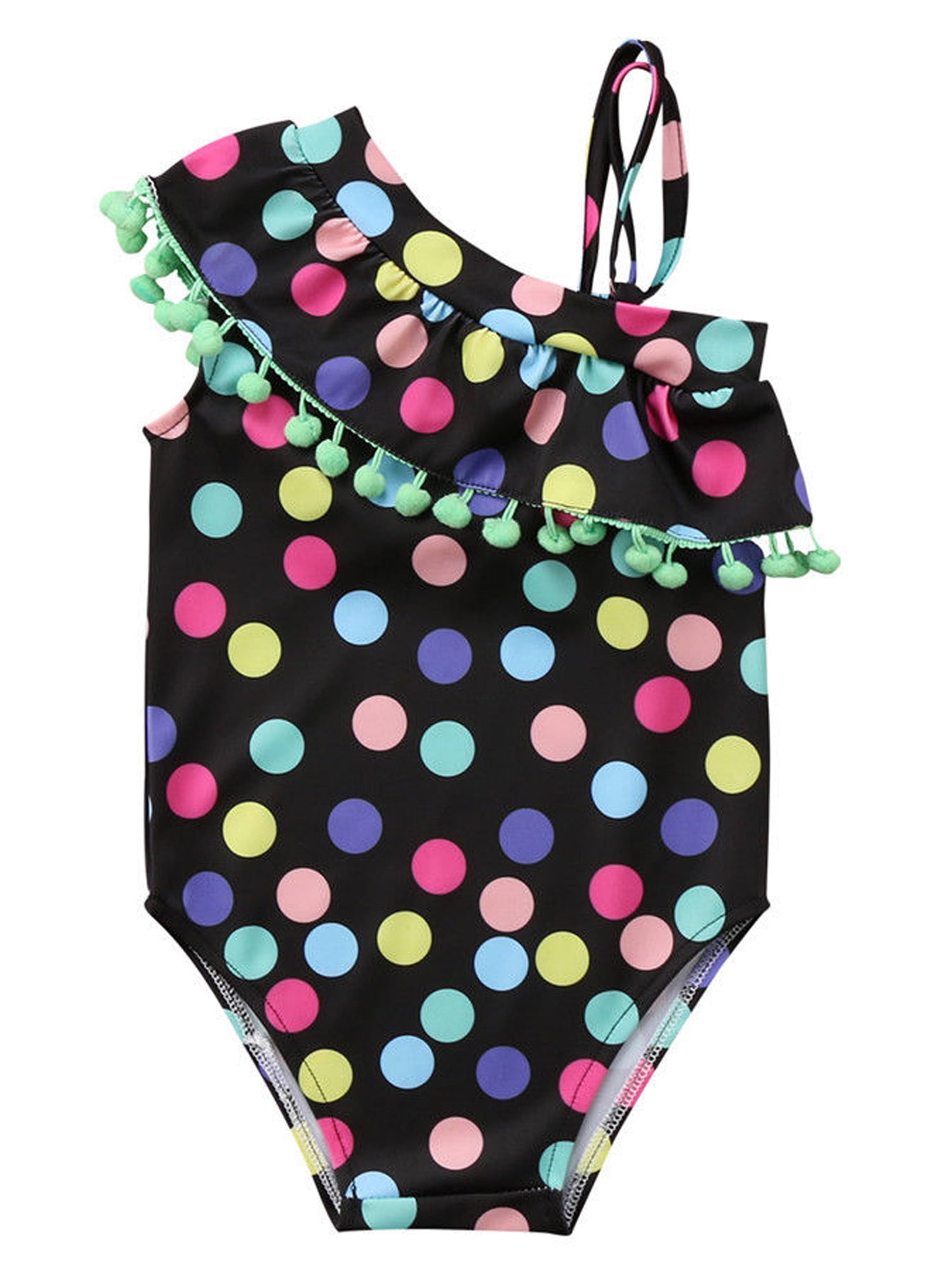 citgeett Toddler Girls One Piece Tankini Kids Bikini Swimwear Baby