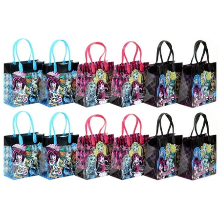 Mattel Monster High Party Favor Goodie Gift Bag - 6
