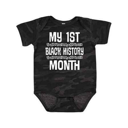 

Inktastic 1st Black History Month Gift Baby Boy or Baby Girl Bodysuit