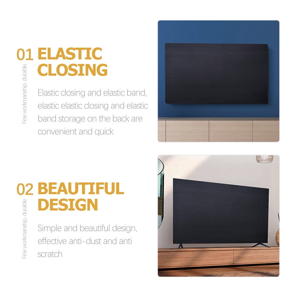 Television Screen Stretchy Dust Cover TV Screen Protective Cover
