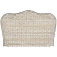 thumbnail image 2 of SAFAVIEH Imelda Coastal Rustic Rattan Headboard, Twin, White Washed, 2 of 5