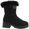 bebe Girls’ Fashion Slip On Tall Microsuede Winter Boots