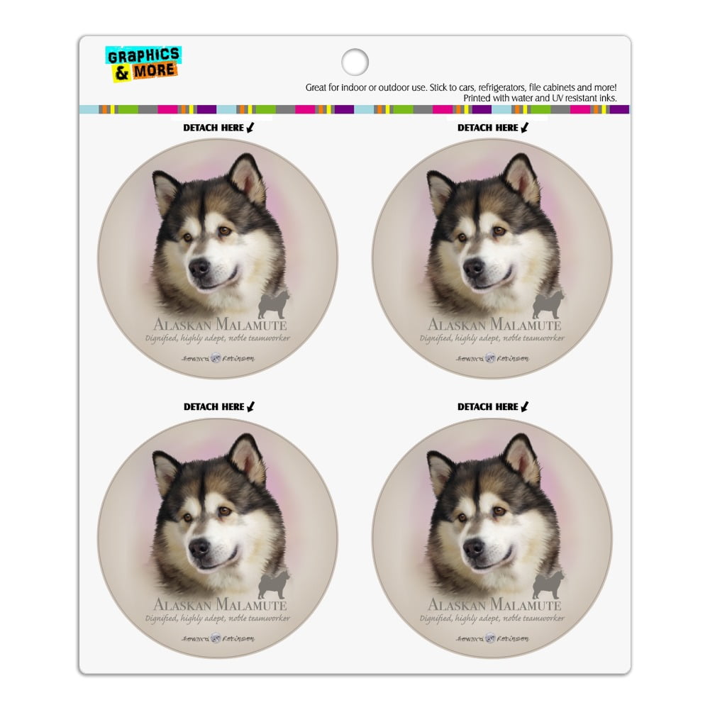 Alaskan Malamute GIFT Collectable Dog Fridge Magnet 