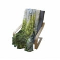 thumbnail image 4 of Wizard Soft Flannel Fleece Throw Blanket, Witchcraft School and Wizard Castle in Woods Replica in Japan Picture Print, Cozy Plush for Indoor and Outdoor Use, 50" x 70", Green Blue Beige, by Ambesonne, 4 of 6