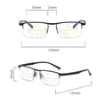 thumbnail image 3 of Far/near Dual-use Reading Glasses Multi-focus Auto Zoom Anti Blue-ray Eyeglasses For Women Men 26s, 3 of 5