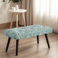 thumbnail image 4 of Whosucclay Panda Bamboo Heart Print Stretch Bench Cover, Anti Dust Dining Bench Slipcover Universal Bench Seat Cushion Covers Wear Resistant Bench Protectors for Bedroom, Kitchen, 4 of 7