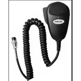 Astatic 302-10187 4-Pin CB Radio Noise-Cancelling Microphone - Chrome Finish For Truckers & CB Users