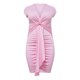 thumbnail image 3 of Gibobby Vestido corto casual para mujer Vestido cruzado asimétrico con cuello en V a la moda para mujer de talla grande(Rosa,XL), 3 of 5