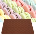 thumbnail image 2 of Cergrey Baking Mat,48 Holes Silicone Macaron Cake Pad Baking Tray Oven Non-Stick Mat Tools Diy Kitchen Accessory,Macaron Mat, 2 of 8