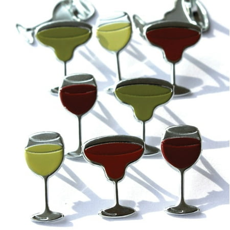 Eyelet Outlet Shape Brads 12/Pkg-Cocktails