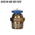 thumbnail image 2 of 4V210-08 Dc 12V Solenoid Pneumatic Valve 5 Port 2 Position& Connector, 2 of 9