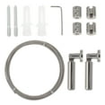 thumbnail image 3 of MIANGASTORE 1 Set 5M Stainless Steel Curtain Wire Rod Set Clothing Rope Clothesline, 3 of 7