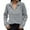 GY1, variant on Women's Oversized Sweatshirt Long Sleeved Half Zipper Stand Collar & Pocket Pullover Sweater, Elegant Casual Athletic Top For Cold Weather,Size:S