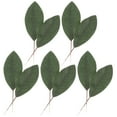 thumbnail image 2 of MRLESS 10pcs Wedding Magnolia Fake Leaves for Signature Book Decoration, 2 of 8