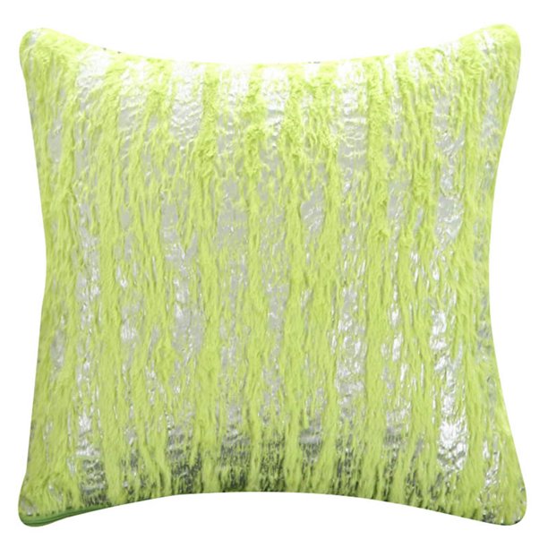 Funda de almohada de felpa, funda de almohada para el hogar, funda de cojín de sofá de Color sólido, funda de almohada de tela para cabecera Wmkox8yii HFSH4378