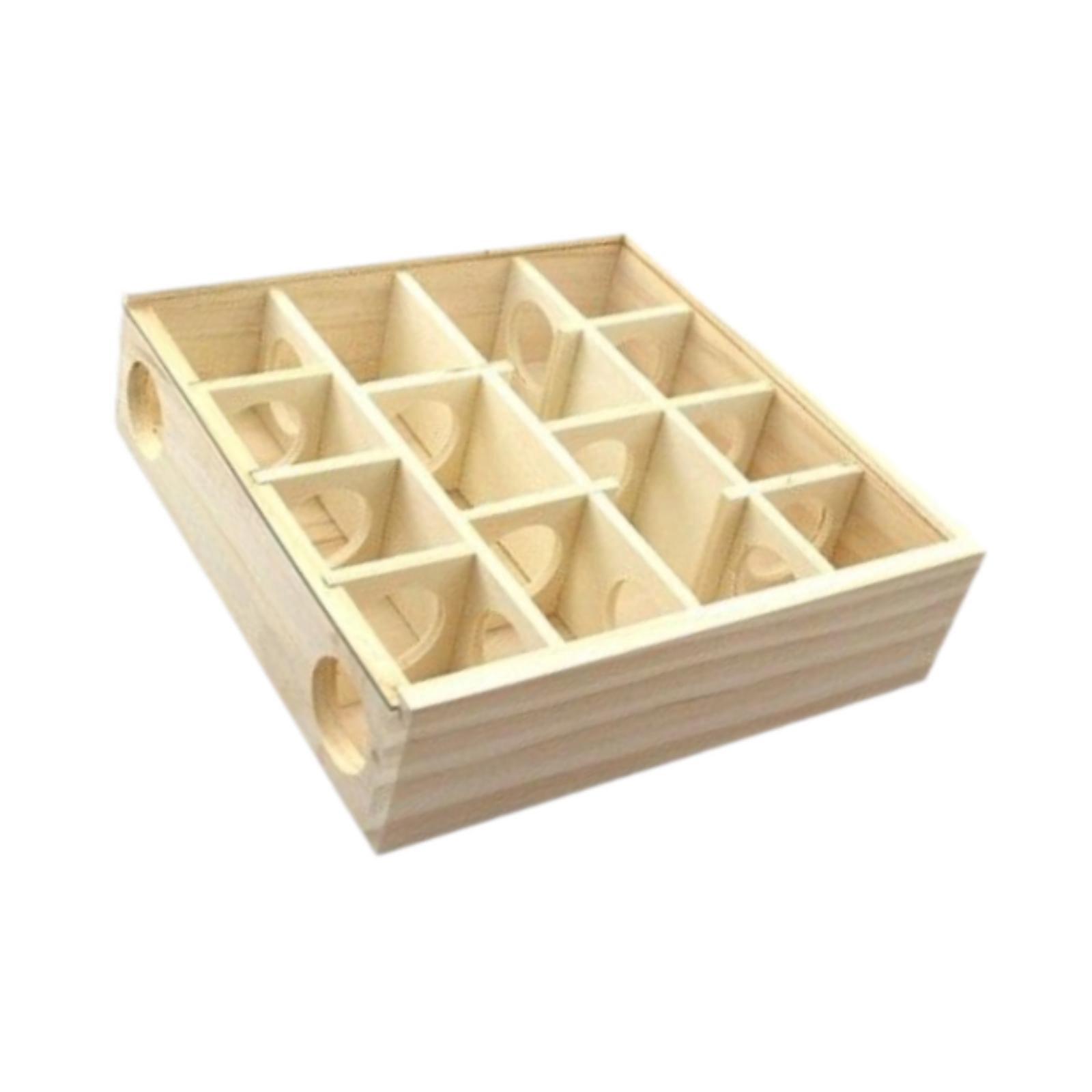 Serenable Maze Tunnel Toy Pet Habitats Sand Box Exploration Multi Chamber Hide Hamster House Playing Hideaway Hut Interactive Playground