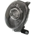 thumbnail image 5 of For 12-19 500 Front Headlight Headlamp Head Light w/Bulb Black Trim Right Side, 5 of 5