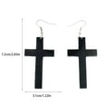 thumbnail image 4 of Guardurnaity 1 par de pendientes cruzados acrílicos exquisitos Punk Girl Ear Dangle Drops colgante regalos del Día de San Valentín accesorios de Ropa, zapatos y accesorios Miscelánea, 4 of 6