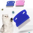 thumbnail image 4 of 3Pcs Flea Comb Cat Dog Pat Comb Flea Comb Remover with Handle Flea Removal Grooming Comb Stain Remover Combs for Long Hair Dogs and Cats（Random Color), 4 of 5