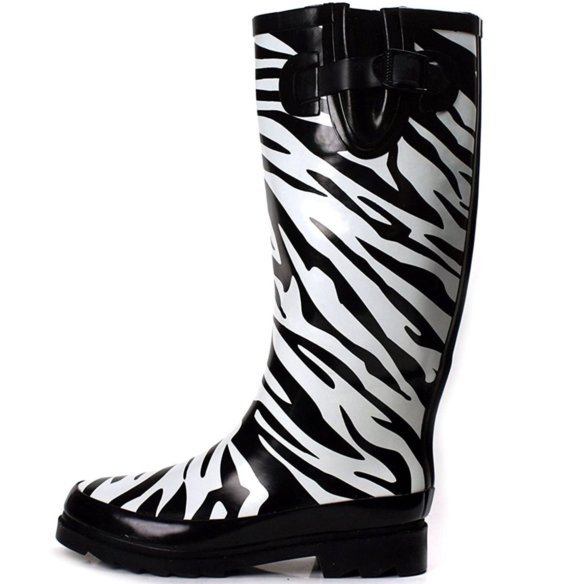 Tanleewa Nonslip Women Rain Boots Waterproof Rubber Rain Shoes Garden