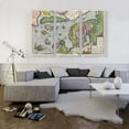thumbnail image 2 of ARTCANVAS Septentrionalium Regionum Descrip 1595 Canvas Art Print by Abraham Ortelius - Size: 60" x 40" (0.75" Deep) (3-Piece), 2 of 9