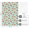 thumbnail image 2 of 6 Pcs Pioneer Flower Floral Print Pattern Funny Kitchen Towels, Microfiber Dish Towels, Kitchen Tea Towels Set 18" X 26", 2 of 6