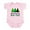 Petal Pink, variant on CafePress - UPSTATE NEW YORK (PINE TREES) Infant Bodysuit - Baby Light Bodysuit, Size Newborn - 24 Months