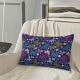 thumbnail image 5 of Lsque Colorful Butterflies Pattern Pillow Case – Soft & Cozy Throw Pillow Cover, Hypoallergenic Cushion Case for Sleeping Women with Envelope Closure-16"x24", 5 of 6