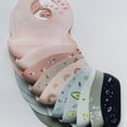 thumbnail image 7 of Loulou Lollipop Soft, Waterproof Silicone Feeding Bib for Babies and Toddlers 3 to 36 Months, Easy to Clean, Adjustable Fit and Catch-All Pouch - Avocado, 7 of 7