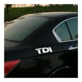 thumbnail image 7 of 3D Metal TDI Logo Car Front Grille Emblem Sticker Fender Side Rear Trunk Auto Badge Decor For VW Polo Golf Jetta Passat MK4 MK5, 7 of 7